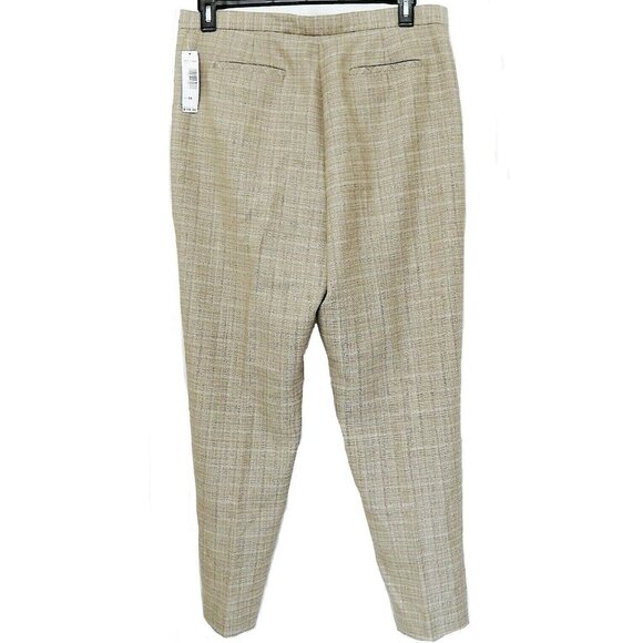 Pendleton Summer Weight Ankle Pants Womens 14 Wool-Lin Unlined $179 New - Picture 4 of 5